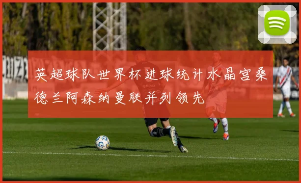 英超球队世界杯进球统计水晶宫桑德兰阿森纳曼联并列领先
