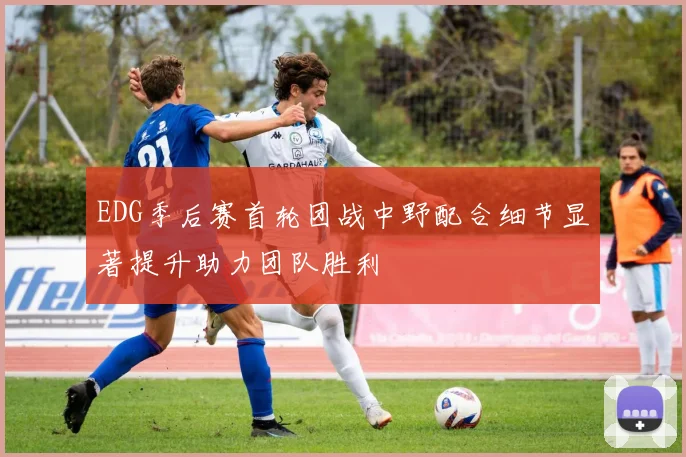 EDG季后赛首轮团战中野配合细节显著提升助力团队胜利